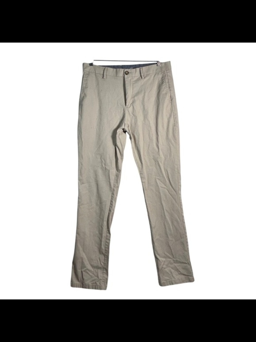 Old Navy Men's Khaki Straight-Leg Chinos - Light Tan